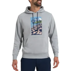 2025 Open Hoodie Harmaa