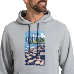 2025 Open Hoodie Harmaa