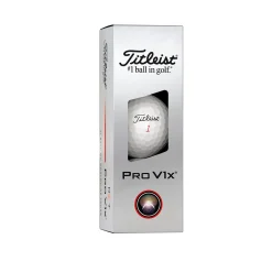 2025 Pro V1x RCT 3-Balls Valkoinen