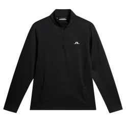 Aerial Quarter Zip Mid Layer Musta
