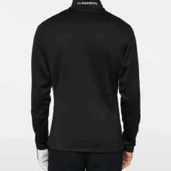 Aerial Quarter Zip Mid Layer Musta