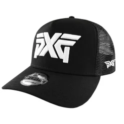 A-Frame 9Forty Snapback Trucker Cap Musta