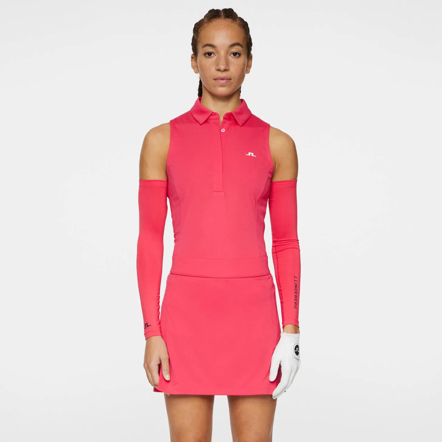 Amelie Mid Skirt Punainen