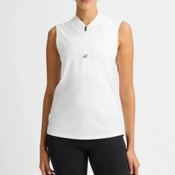 Annie Sleeveless Top Valkoinen