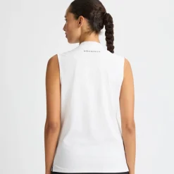 Annie Sleeveless Top Valkoinen