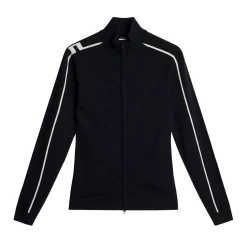 Aubree Knitted Zip Sweater Sininen