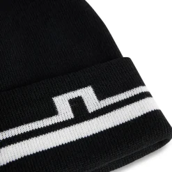 Barney Beanie Musta