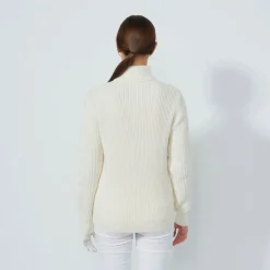 Cable Ls Pullover Lined Valkoinen