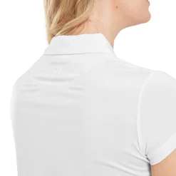 Cap Sleeve Lisle Valkoinen