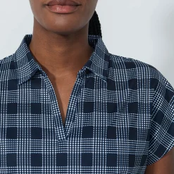 Checked Cap S