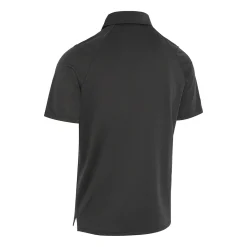 Chev Twill Jacquard Polo Musta