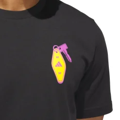 Chip In Nyc Graphic T-Shirt Musta