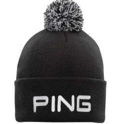 Classic Bobble Knit Musta Valkoinen