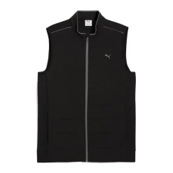 Cloudspun Fleece Hybrid Vest Musta