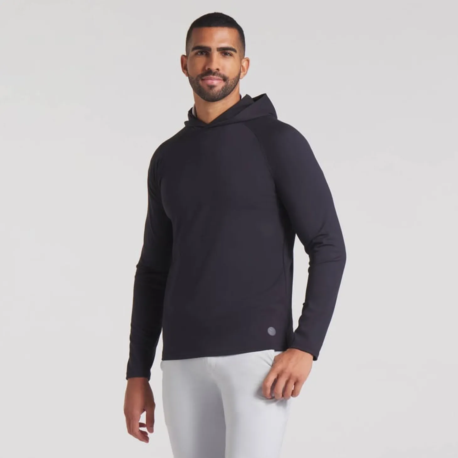 Cloudspun Tech Hoodie Musta