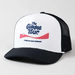 Coke Flakes Trucker Musta Valkoinen