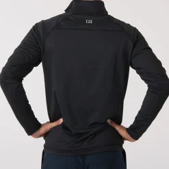 Coos Bay Half-Zip Musta