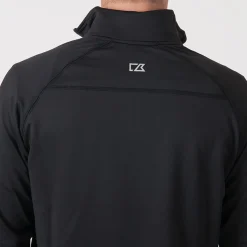 Coos Bay Half-Zip Musta