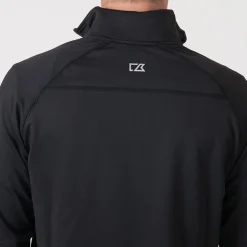 Coos Bay Half-Zip Musta