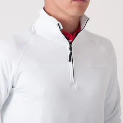 Coos Bay Half-Zip Valkoinen