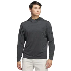 Core Print Hoodie Musta