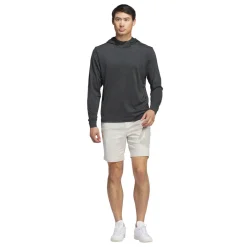 Core Print Hoodie Musta