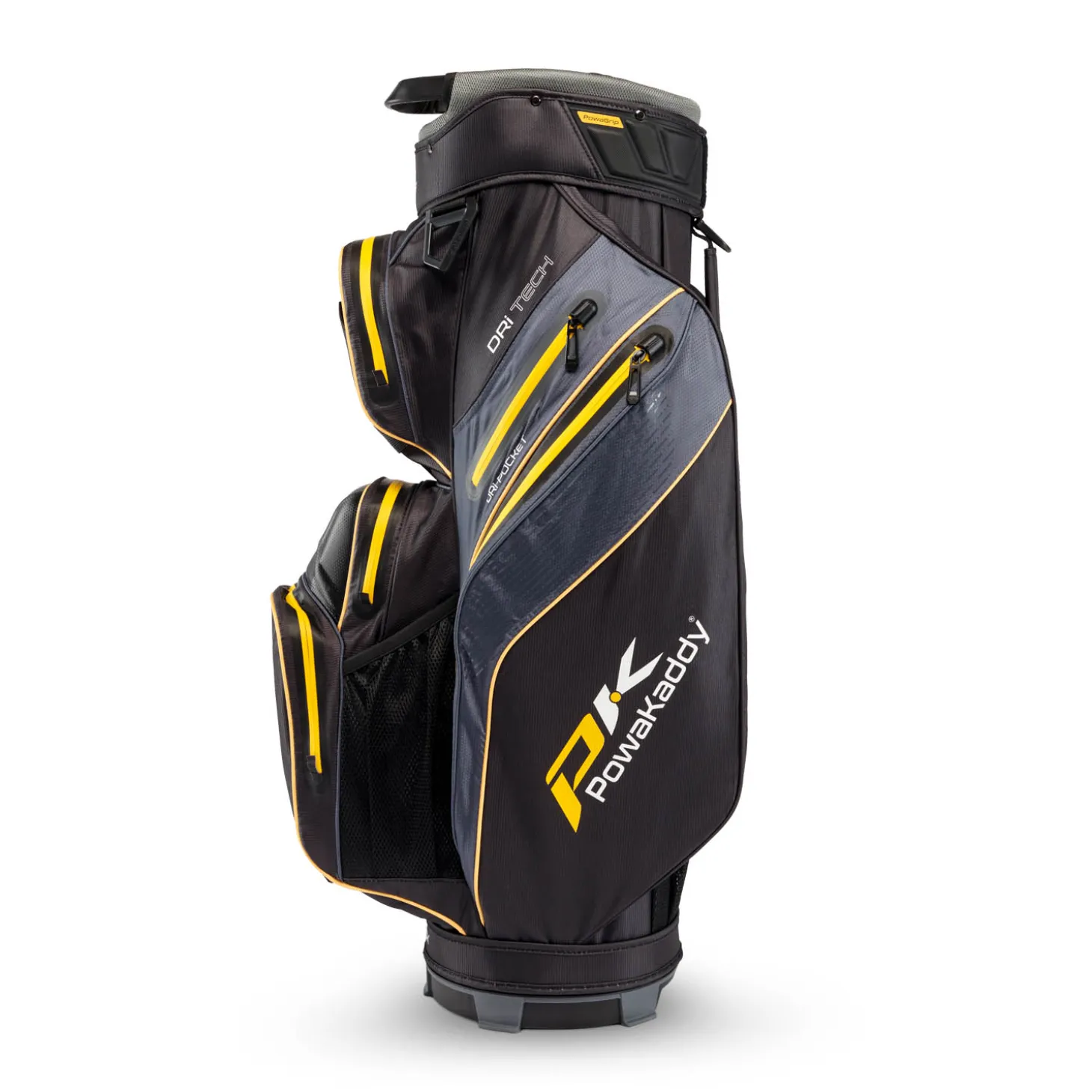 Dri-Tech MagLock Cartbag Musta Hopea Kulta