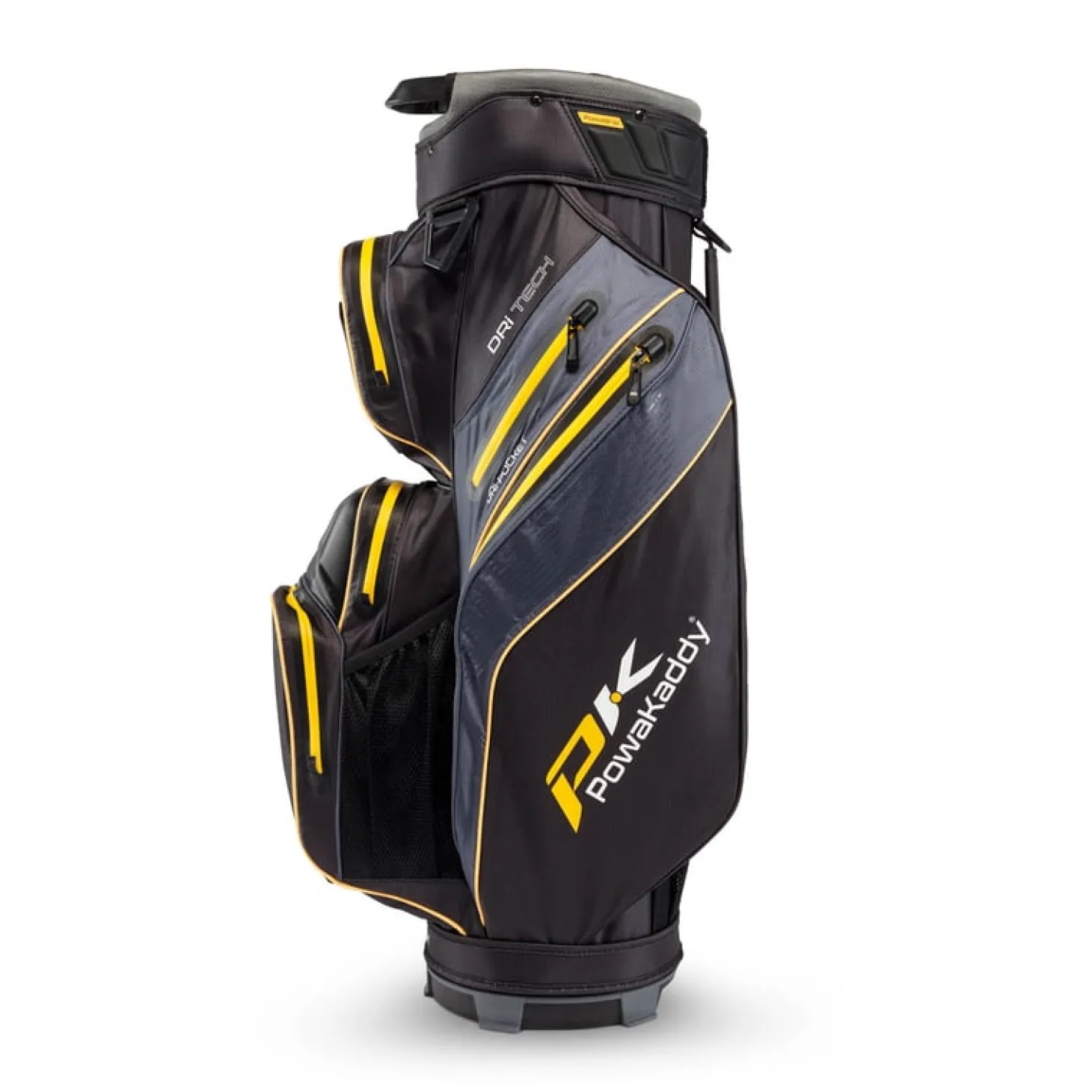 Dri-Tech MagLock Cartbag Musta Hopea Kulta