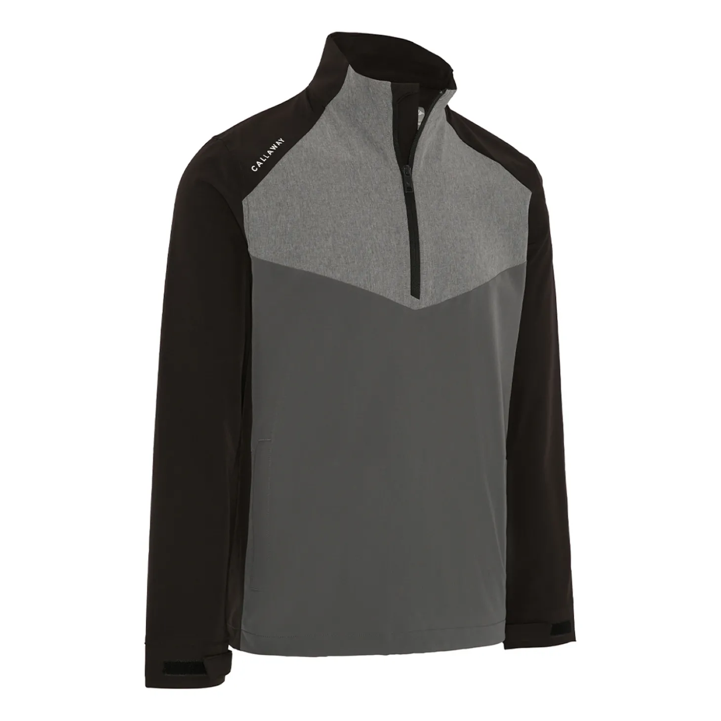 Emea Fz 1/2 Zip Wind Musta