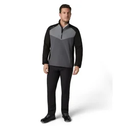 Emea Fz 1/2 Zip Wind Musta