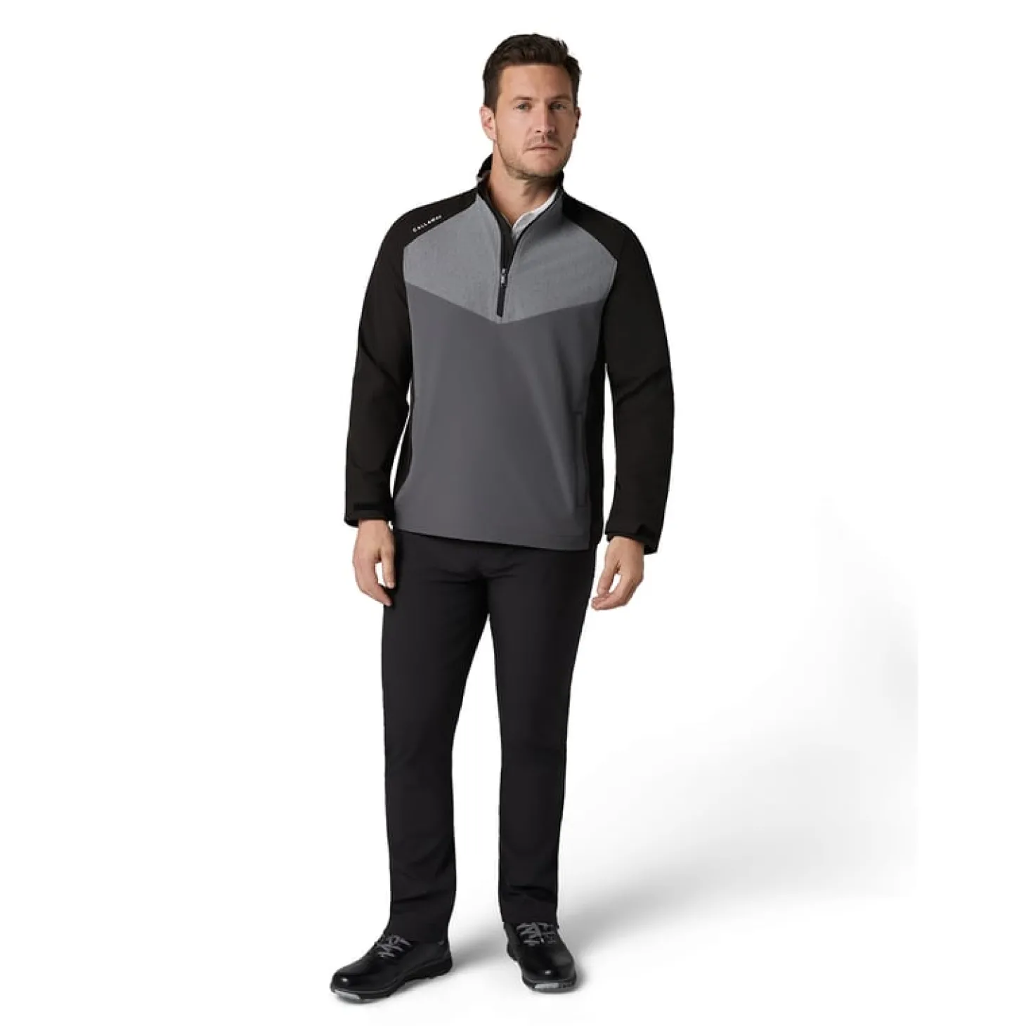 Emea Fz 1/2 Zip Wind Musta