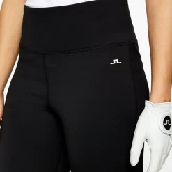 Fiona Flared Leggings Musta