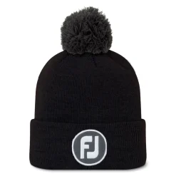 Fj Solid Pom Pom Musta