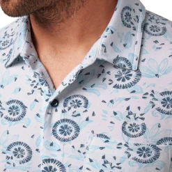 Flourish Button Up Valkoinen