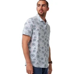 Flourish Button Up Valkoinen