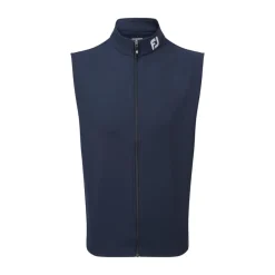 Full-Zip Knit Vest Sininen