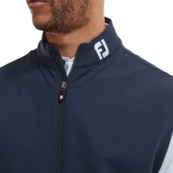 Full-Zip Knit Vest Sininen