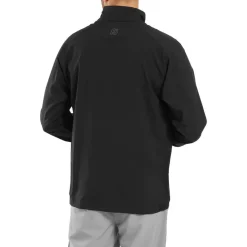 Full-Zip Zephyr Windshirt Musta