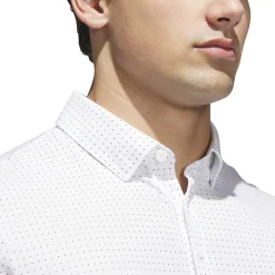 Go-To Print Polo Valkoinen