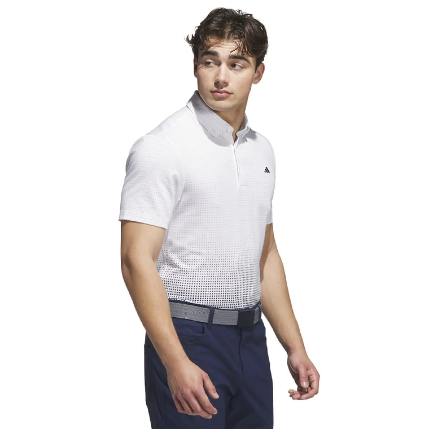 Go-To Print Polo Valkoinen
