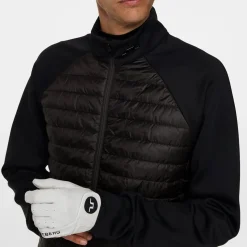 Hayden Quilt Hybrid Jacket Musta