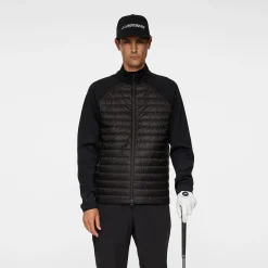 Hayden Quilt Hybrid Jacket Musta