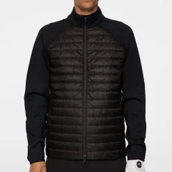 Hayden Quilt Hybrid Jacket Musta