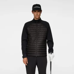 Hayden Quilt Hybrid Jacket Musta