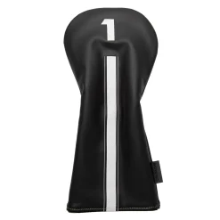 Headcover Driver Musta Valkoinen