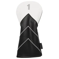 Headcover Driver Valkoinen Musta