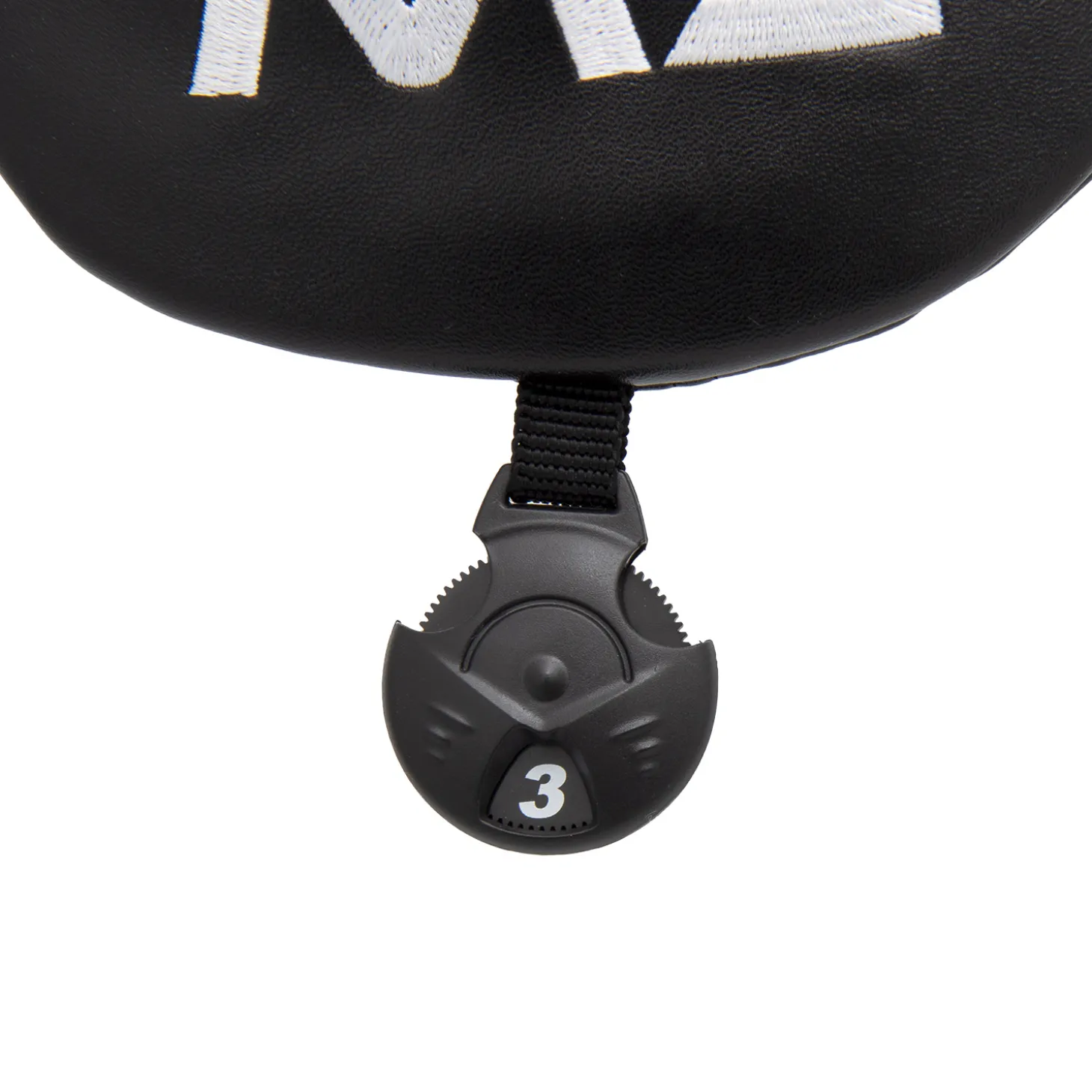 Headcover Fairwaywood Musta Valkoinen