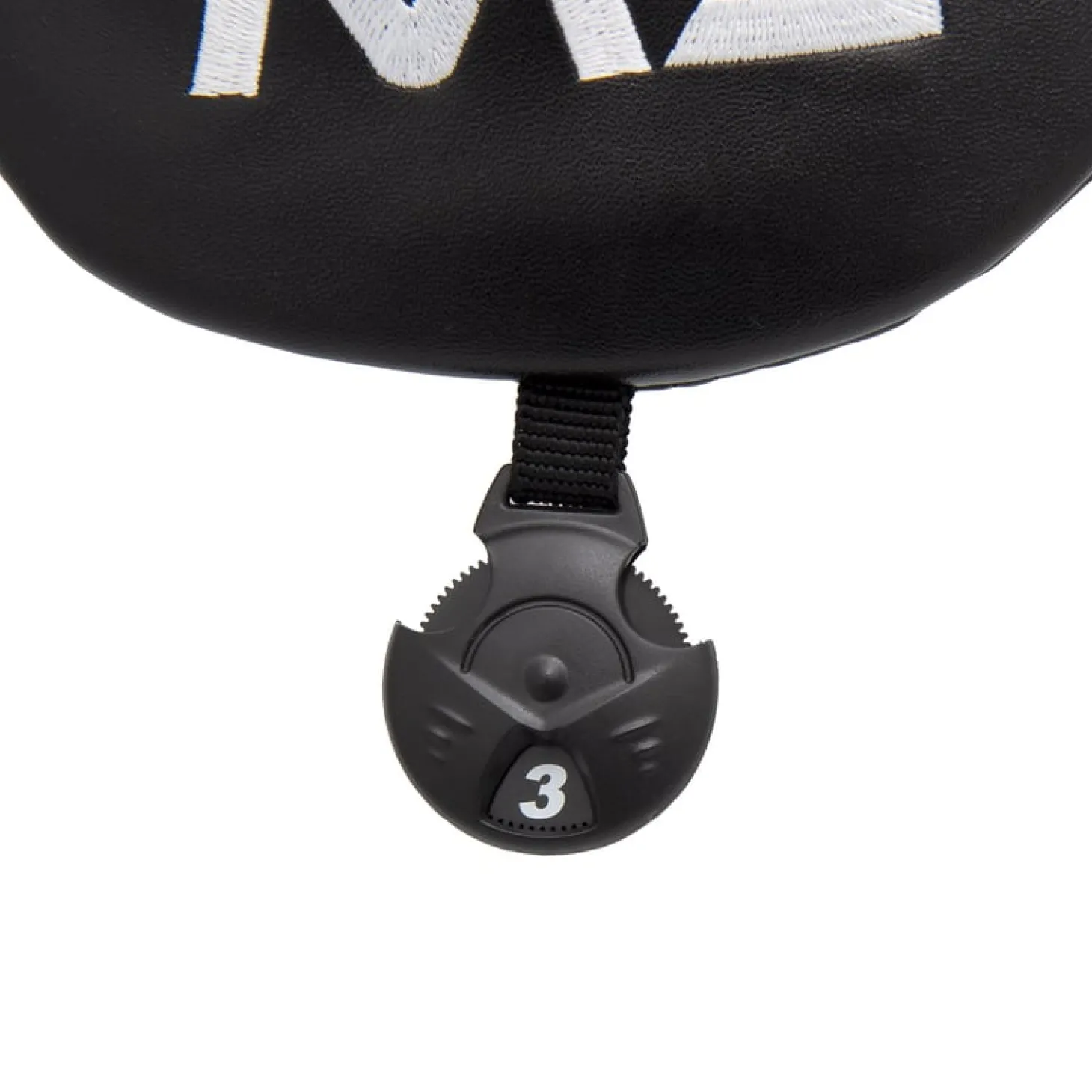 Headcover Fairwaywood Musta Valkoinen