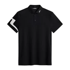Heath Regular Fit Golf Polo Musta