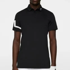 Heath Regular Fit Golf Polo Musta